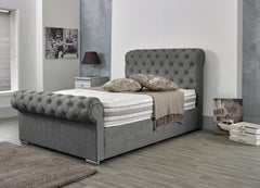 Modena Upholstered Fabric Bed Frame